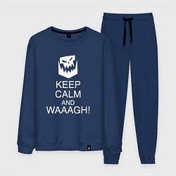 Мужской костюм Warhammer keep calm and waaagh