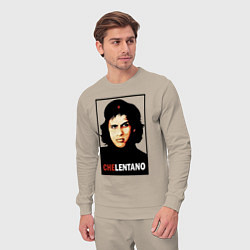 Костюм хлопковый мужской Che guevara - Chelentano, цвет: миндальный — фото 2