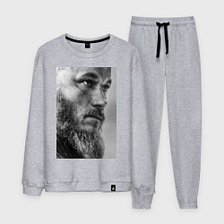 Костюм хлопковый мужской Рагнар: воин севера, цвет: меланж