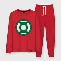 Мужской костюм Green lantern logo