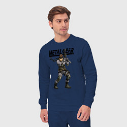 Костюм хлопковый мужской Snake Solid soldier, цвет: тёмно-синий — фото 2