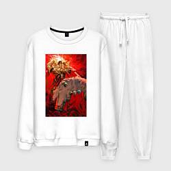 Костюм хлопковый мужской Empire of Humanity - Warhammer, цвет: белый