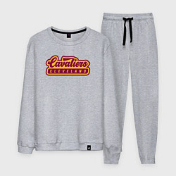 Костюм хлопковый мужской Cavaliers Cleveland, цвет: меланж