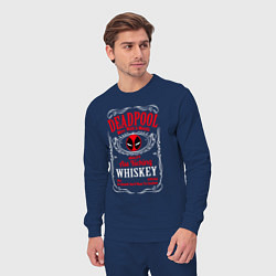 Костюм хлопковый мужской Deadpool whiskey, цвет: тёмно-синий — фото 2