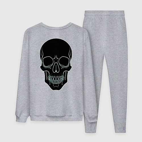 Мужской костюм Skull black / Меланж – фото 2
