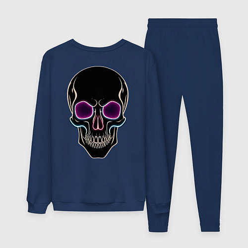 Мужской костюм Skull black / Тёмно-синий – фото 2