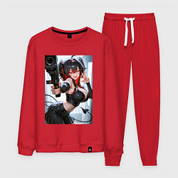 Мужской костюм Девушка-демон с пистолетом