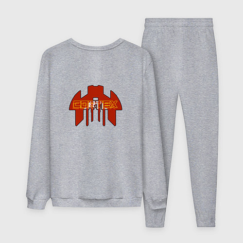 Мужской костюм Cortex красный aneurism iv / Меланж – фото 2