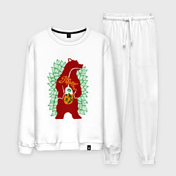 Мужской костюм Медведь и обед - аппетит