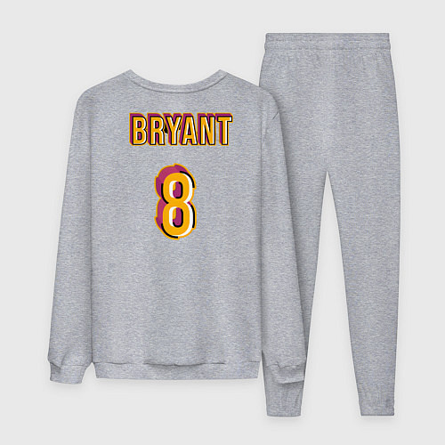 Мужской костюм Кобе Брайант номер 8 / Меланж – фото 2