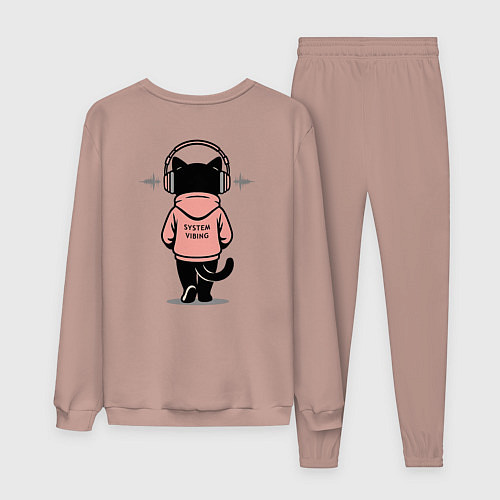 Мужской костюм Sigma cat 3 / Пыльно-розовый – фото 2