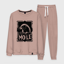 Мужской костюм Крот в рамке