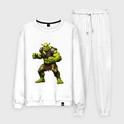 Мужской костюм Гибрид Шрека и Халка