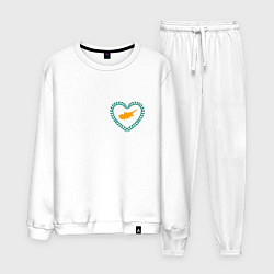 Мужской костюм Кипр в сердечке