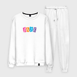 Мужской костюм Jazz in watercolor abstract