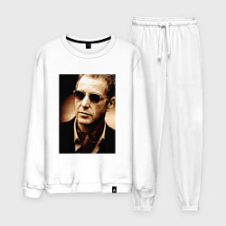 Костюм хлопковый мужской Крёстный отец - Аль Пачино, цвет: белый