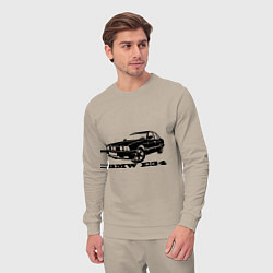 Костюм хлопковый мужской BMW e34 5 series, цвет: миндальный — фото 2