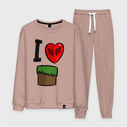 Мужской костюм I love Dilleron
