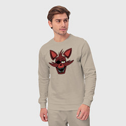 Костюм хлопковый мужской Foxy FNAF, цвет: миндальный — фото 2