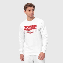 Костюм хлопковый мужской Zombie Army Trilogy, цвет: белый — фото 2