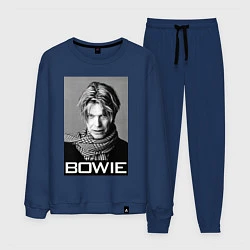 Костюм хлопковый мужской Bowie Legend, цвет: тёмно-синий