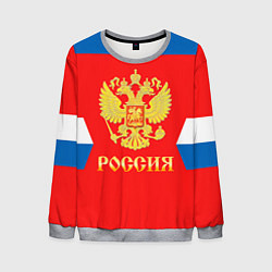 Мужской свитшот Сборная РФ: #72 BOBROVSKY