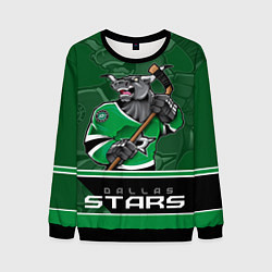 Свитшот мужской Dallas Stars, цвет: 3D-черный