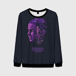 Мужской свитшот Stranger Things: Purple