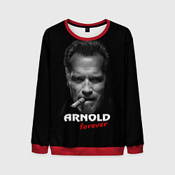 Свитшот мужской Arnold forever, цвет: 3D-красный