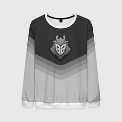 Свитшот мужской G2 Esports Uniform, цвет: 3D-белый