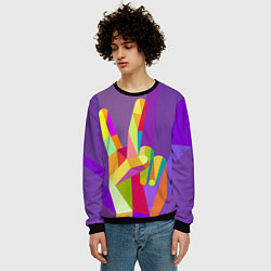 Свитшот мужской Victory, цвет: 3D-черный — фото 2