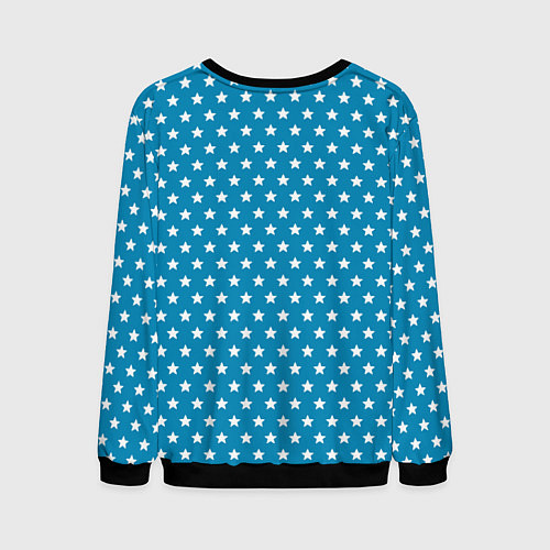 Мужской свитшот Медвежьи объятия / 3D-Черный – фото 2