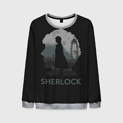 Свитшот мужской Sherlock World, цвет: 3D-меланж