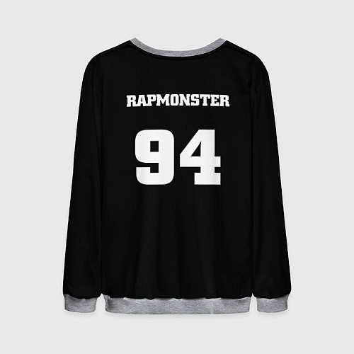 Мужской свитшот BTS: Rapmonster / 3D-Меланж – фото 2
