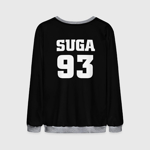 Мужской свитшот BTS: Suga / 3D-Меланж – фото 2