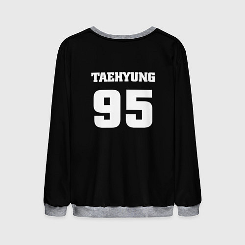 Мужской свитшот BTS: Taehyung / 3D-Меланж – фото 2