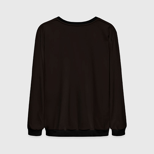 Мужской свитшот Легенды Января-АльКапоне и Я / 3D-Черный – фото 2