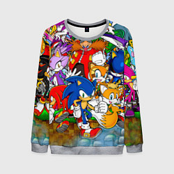 Мужской свитшот Sonic Stories
