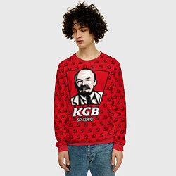 Свитшот мужской KGB: So Good, цвет: 3D-красный — фото 2