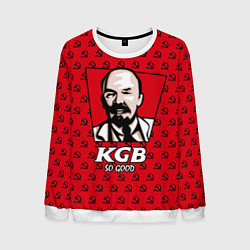 Свитшот мужской KGB: So Good, цвет: 3D-белый