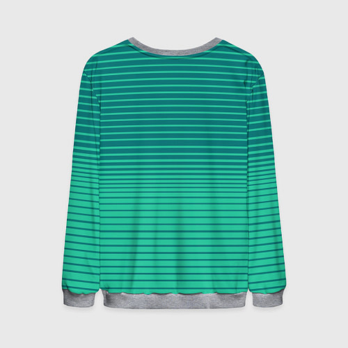 Мужской свитшот Барселона / 3D-Меланж – фото 2