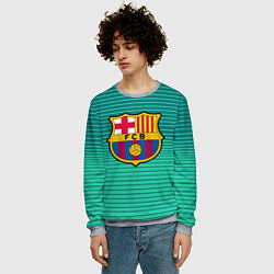 Свитшот мужской Барселона, цвет: 3D-меланж — фото 2