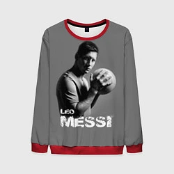 Свитшот мужской Leo Messi, цвет: 3D-красный