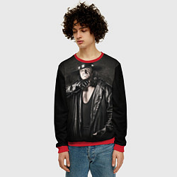Свитшот мужской Гробовщик 2, цвет: 3D-красный — фото 2