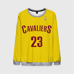 Мужской свитшот Cavaliers Cleveland 23: Yellow