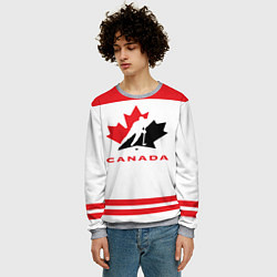 Свитшот мужской Canada Team, цвет: 3D-меланж — фото 2