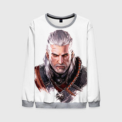 Свитшот мужской Геральт, цвет: 3D-меланж