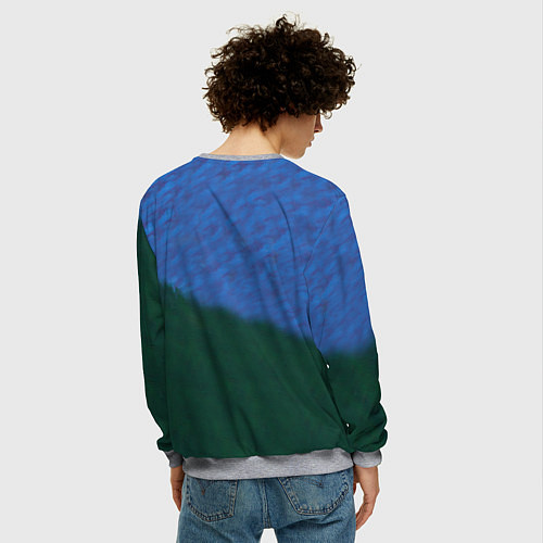 Мужской свитшот Король и Шут / 3D-Меланж – фото 4