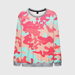 Свитшот мужской Black Milk: pink, цвет: 3D-меланж