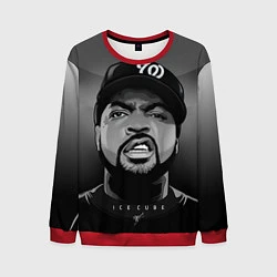 Свитшот мужской Ice Cube: Gangsta, цвет: 3D-красный